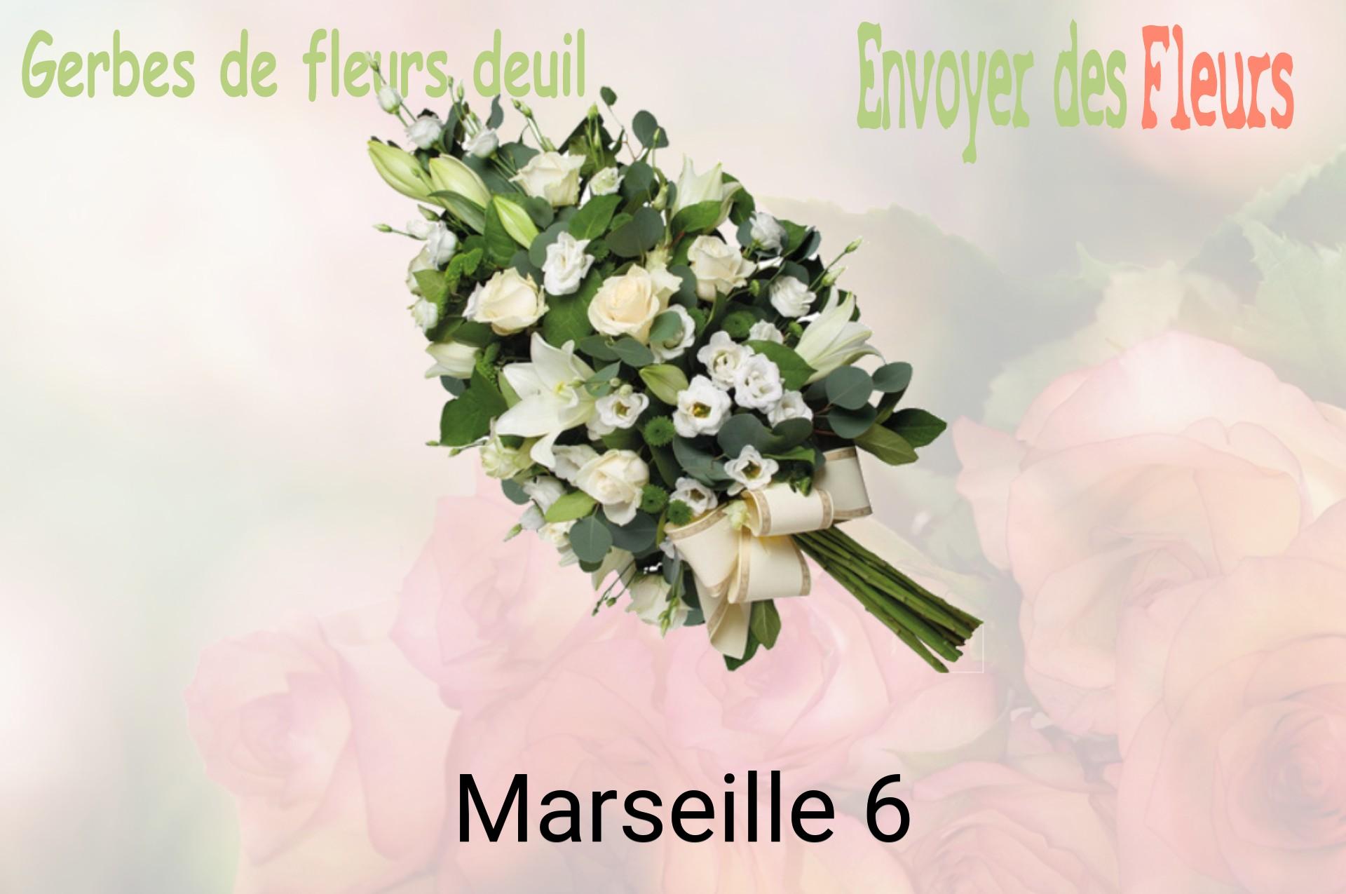 Gerbe de fleurs de deuil livrée à Marseille-6
